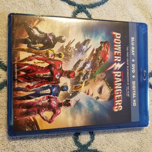 Saban's Power Rangers Blu-ray/DVD/Digital, 2-Disc Set New SEALED - Picture 4 of 10